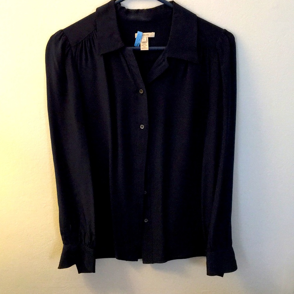 100% silk blouse